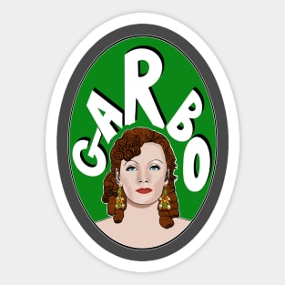 Greta Garbo Sticker